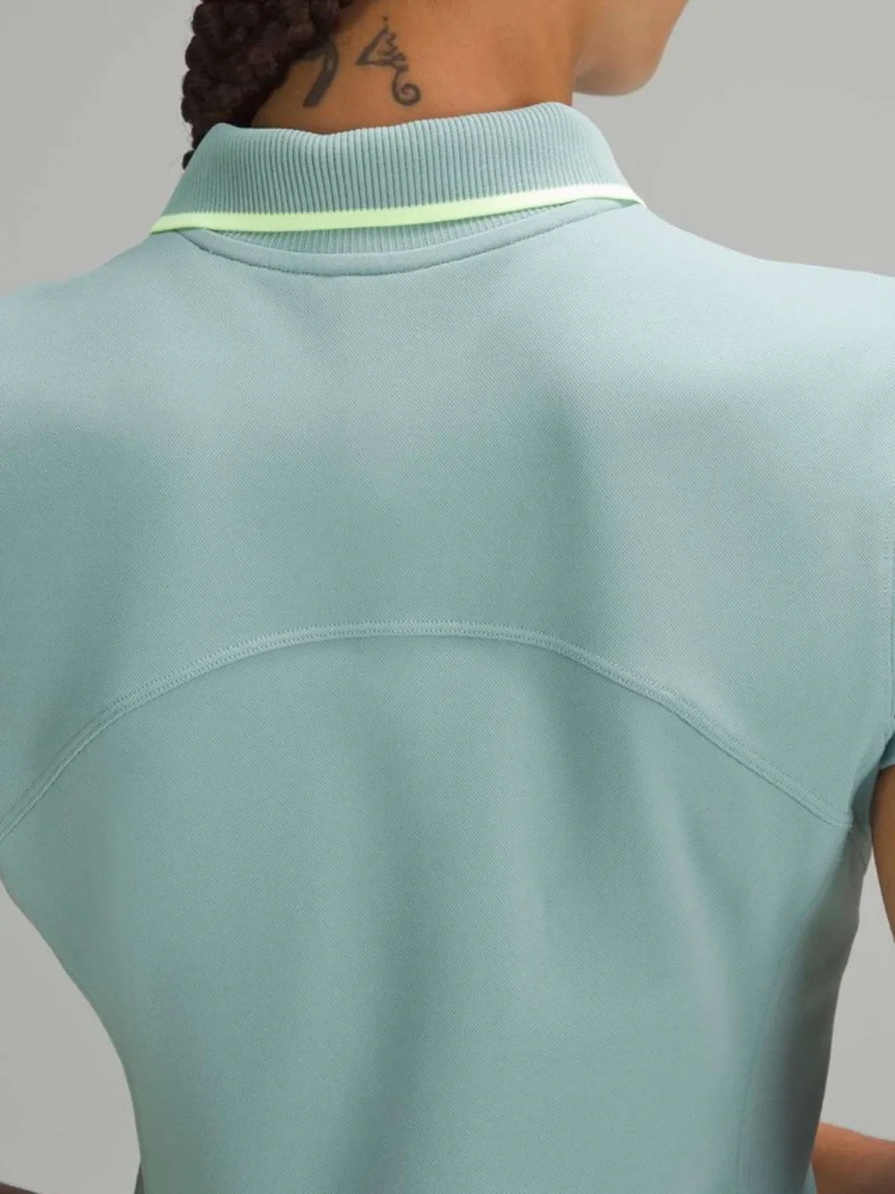 Lululemon Short-Sleeve Polo Dress in Rip Tide Faded Zap